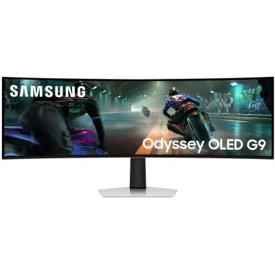 Монiтор TFT SAMSUNG 49" LS49DG910SIXCI OLED/5120 x 1440/DP/HDMI/144Гц/0,03ms