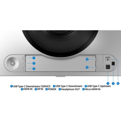 Монiтор TFT SAMSUNG 49" LS49DG910SIXCI OLED/5120 x 1440/DP/HDMI/144Гц/0,03ms