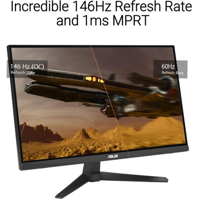 Монітор Asus 23.8" TUF Gaming VG249QE5A HDMI, DP, MM, IPS, 146Hz, 1ms, sRGB 125%, AdaptiveSync (90LM0BH0-B01171)