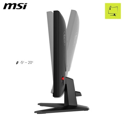 Монітор MSI 23.8" MAG 242F HDMI, DP, Audio, IPS, 200Hz, 0.5ms, sRGB 115%, FreeSync (9S6-3BC51T-001)