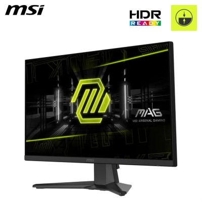 Монітор MSI 23.8" MAG 242F HDMI, DP, Audio, IPS, 200Hz, 0.5ms, sRGB 115%, FreeSync (9S6-3BC51T-001)