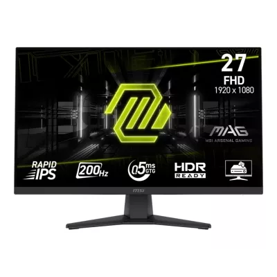 Монітор MSI 27" MAG 272F HDMI, DP, Audio, IPS, 1920x1080, 200Hz, 0.5ms, sRGB 115%, FreeSync (9S6-3CE51T-008)