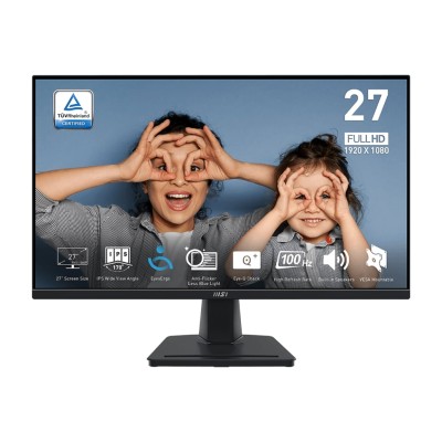 Монітор MSI 27" PRO MP275 D-Sub, HDMI, MM, IPS, 100Hz, 4ms, sRGB 93% (9S6-3PC3CM-048)