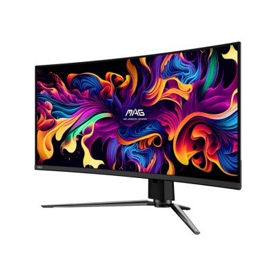 Монітор MSI 34" MAG 341CQP 2xHDMI, DP, USB-C, 2xUSB, QD-OLED, 3440x1440, 21:9, 175Hz, 0.03ms, sRGB 139%, CURVED, FreeSync, HAS, 