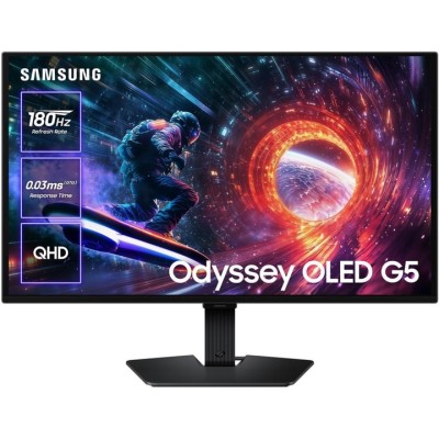 Монітор Samsung 27" Odyssey G50D HDMI, DP, USB, MM, IPS, 2560x1440, 180Hz, 1ms (LS27FG502SIXUA)