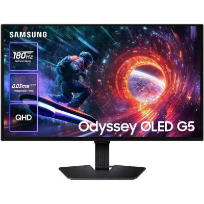 Монітор Samsung 27" Odyssey G50D HDMI, DP, USB, MM, IPS, 2560x1440, 180Hz, 1ms (LS27FG502SIXUA)