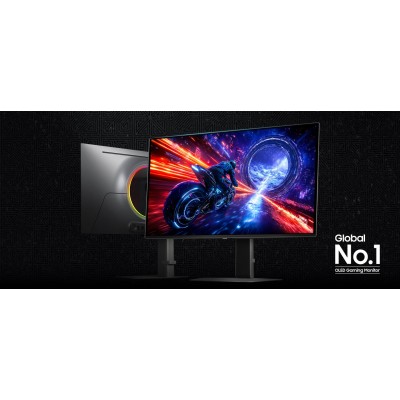 Монітор Samsung 27" Odyssey OLED G6 G60SF HDMI, DP, USB, MM, OLED, 2560x1440, 500Hz, 0,3ms (LS27FG602SIXUA)