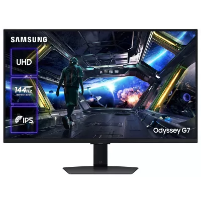 Монітор Samsung 32" S32DG700E HDMI, DP, USB, Bluetooth, IPS, 3840x2160, 144Hz, 1ms, G-Sync Compatible (LS32DG700EZXUA)