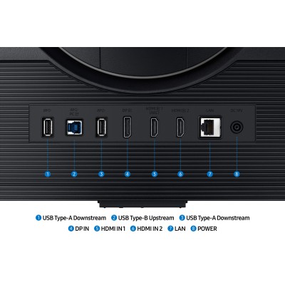 Монітор Samsung 32" S32DG700E HDMI, DP, USB, Bluetooth, IPS, 3840x2160, 144Hz, 1ms, G-Sync Compatible (LS32DG700EZXUA)