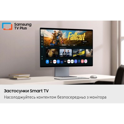 Монітор Samsung 32"S32FM902 HDMI, USB, Bluetooth, MM, OLED, 3840x2160, 165Hz, 0.03ms, HDR10+ (LS32FM902SIXUA)