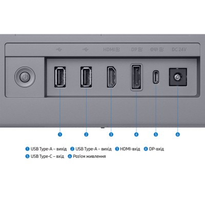 Монітор Samsung 32"S32FM902 HDMI, USB, Bluetooth, MM, OLED, 3840x2160, 165Hz, 0.03ms, HDR10+ (LS32FM902SIXUA)