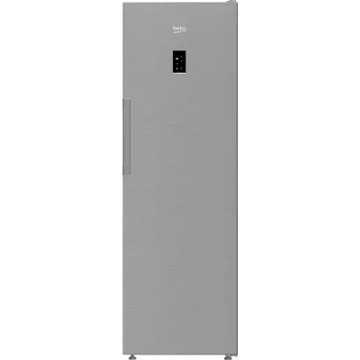 Морозильна камера Beko, 187x60x71, 286л, 1дв., E, NF, нержавіюча сталь (B3RFNE314XB)