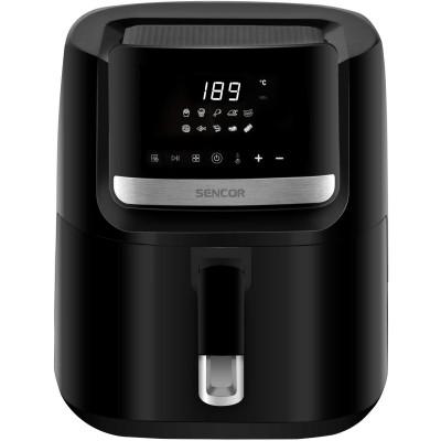 Мультипіч Sencor Vita, 1600Вт, чаша-6.5л, сенсорне керув., 8 програм, метал/пластик, чорний (SFR6550BK-EUE3)