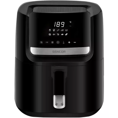 Мультипіч Sencor Vita, 1600Вт, чаша-6.5л, сенсорне керув., 8 програм, метал/пластик, чорний (SFR6550BK-EUE3)