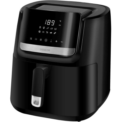 Мультипіч Sencor Vita, 1600Вт, чаша-6.5л, сенсорне керув., 8 програм, метал/пластик, чорний (SFR6550BK-EUE3)