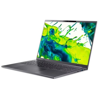 Ноутбук Acer Aspire 16 A16-52M 16" WUXGA IPS, Intel U7-256V, 16GB, F512GB, UMA, Win11, сірий (NX.JLSEU.002)
