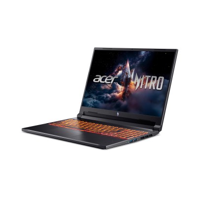 Ноутбук Acer Nitro V 16 ANV16-72 16" WUXGA IPS, Intel 7-240H, 32GB, F1TB, NVD5060-8, Lin, чорний (NH.QUSEU.006)