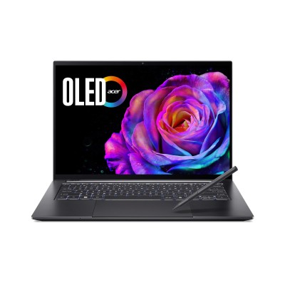 Ноутбук Acer Swift X 14 SFX14-73G 14.5" 2.8K OLED, Intel U7-255H, 16GB, F1TB, NVD5050-8, Win11, сірий (NX.J83EU.003)