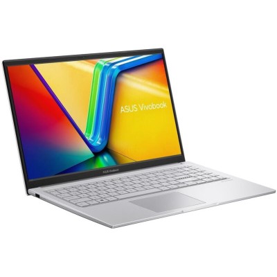 Ноутбук ASUS Vivobook 15 X1504VA-BQ3833WS 15.6" FHD IPS, Intel 5 120U, 16GB, F512GB, UMA, Win11, Сріблястий (90NB13Y2-M01D90)