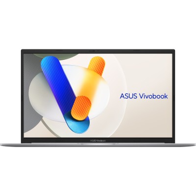 Ноутбук ASUS Vivobook 17 X1704VA-AU663 17.3" FHD IPS, Intel U300, 16GB, F512GB, UMA, noOS, Сріблястий (90NB10V1-M00SM0)