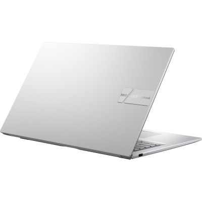 Ноутбук ASUS Vivobook 17 X1704VA-AU663 17.3" FHD IPS, Intel U300, 16GB, F512GB, UMA, noOS, Сріблястий (90NB10V1-M00SM0)