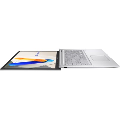 Ноутбук ASUS Vivobook 17 X1704VA-AU663 17.3" FHD IPS, Intel U300, 16GB, F512GB, UMA, noOS, Сріблястий (90NB10V1-M00SM0)