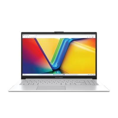 Ноутбук ASUS Vivobook Go 15 E1504FA-BQ049 15.6" FHD IPS, AMD R5-7520U, 8GB, F512GB, UMA, NoOS, Сріблястий (90NB0ZR1-M02DY0)