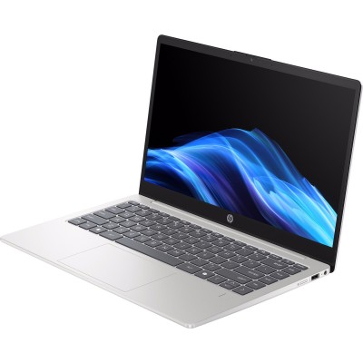 Ноутбук HP 14-hc0004ua 14" FHD IPS AG, Intel U5-225U, 16GB, F512GB, UMA, DOS, сріблястий (C3UL9EA)