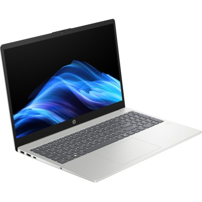 Ноутбук HP 15-fd2032ua 15.6" FHD IPS AG, Intel U5-225U, 16GB, F512GB, UMA, DOS, сріблястий (C3UU4EA)