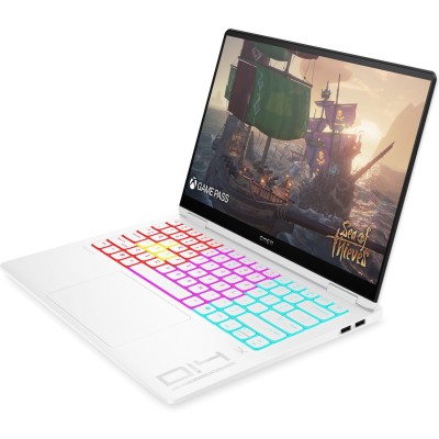 Ноутбук HP OMEN Transcend 14-fb1004ua 14" 3K OLED, Intel U9-285H, 32GB, F1024GB, NVD5070-8, DOS, білий (C3UL4EA)