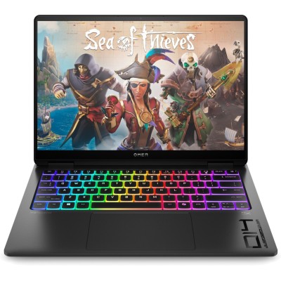 Ноутбук HP OMEN Transcend 14-fb1007ua 14" 3K OLED, Intel U7-255H, 32GB, F1024GB, NVD5060-8, Win11, чорний (C3US4EA)