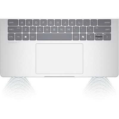 Ноутбук HP OmniBook 7 14-fs0003ua 14" WUXGA IPS AG, Intel 5-210H, 16GB, F512GB, UMA, Win11, сріблястий (C3UT7EA)