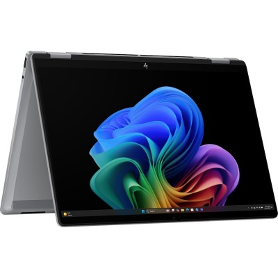 Ноутбук HP OmniBook X Flip x360 14-fk0003ua 14" 3K OLED Touch, AMD AI 5 340, 16GB, F1024GB, UMA, Win11, сірий (C3VD0EA)