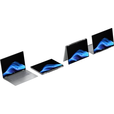 Ноутбук HP OmniBook X Flip x360 16-ar0004ua 16" WUXGA IPS Touch, AMD AI 5 340, 16GB, F512GB, UMA, Win11, сірий (C3VD4EA)