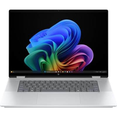 Ноутбук HP OmniBook X Flip x360 16-as0007ua 16" WUXGA IPS Touch, Intel U5-226V, 16GB, F512GB, UMA, Win11, сріблястий (C3UQ3EA)