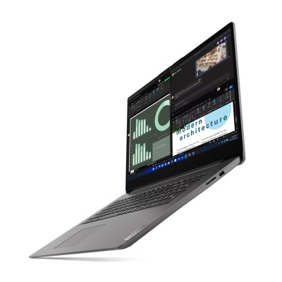 Ноутбук Lenovo V17-G4 17.3" FHD IPS AG, Intel i3-1315U, 16GB, F512GB, UMA, Win11P, сірий (83A2001YRA)