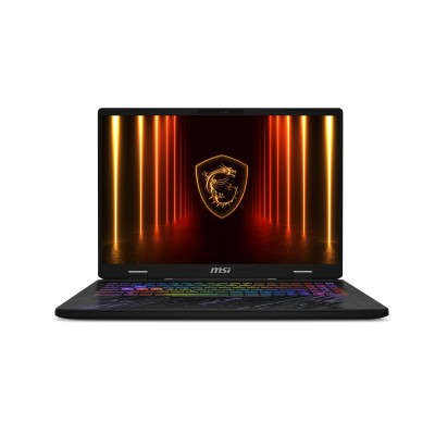 Ноутбук MSI Pulse A16 AI+ C3XWGKG-026XUA 16" QHD+, AMD Ryzen AI 9 HX 370, 32GB, F1TB, NVD5070-8, DOS, чорний (9S7-15PK11-026)