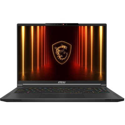 Ноутбук MSI Stealth A16 AI+ A3XWHG-067XUA 16" QHD+, AMD Ryzen AI 9 HX 370, 32GB, F1TB, NVD5070TI-12, DOS, чорний (9S7-15FL35-067