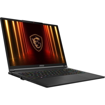 Ноутбук MSI Stealth A16 AI+ A3XWHG-067XUA 16" QHD+, AMD Ryzen AI 9 HX 370, 32GB, F1TB, NVD5070TI-12, DOS, чорний (9S7-15FL35-067