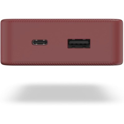 Акумулятор портативний літій-іонний Power Bank Hama 20000 мА·год, USB-C, USB-A, red (00201717)