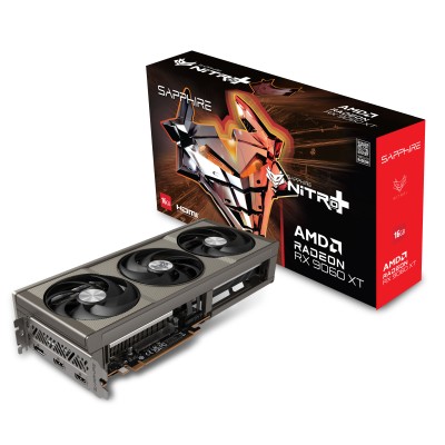 Відеокарта SAPPHIRE Radeon RX 9060 XT 16GB GDDR6 NITRO+ GAMING OC (11350-01-20G)
