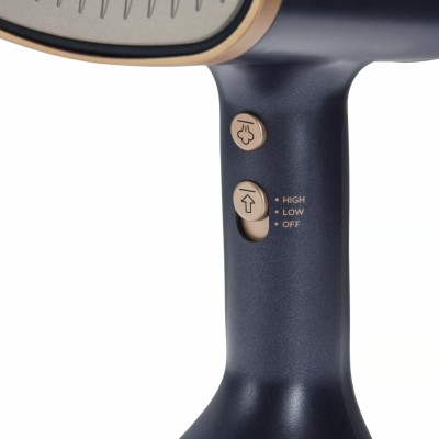 Відпарювач Russell Hobbs Genie VacuSteam, 1800Вт, 200мл, паровий удар -20гр, верт. відпарювання, керам. підошва, синій (28550-56