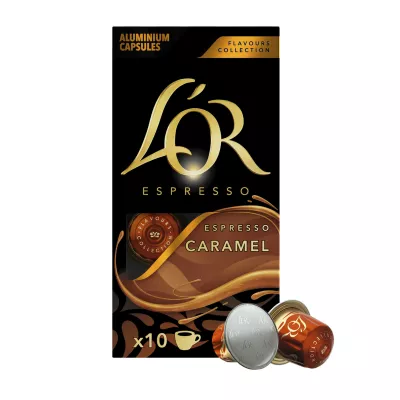 Кава L`OR капсули Espresso Caramel, 100% арабіка, 10шт, Nespresso