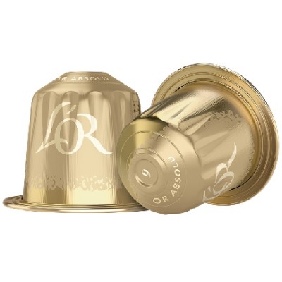 Кава L`OR капсули Espresso Or Absolu, 100% арабіка, 10шт, Nespresso