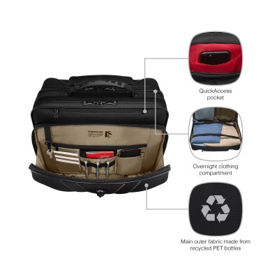 Кейс-пілот для ноутбука 16", Wenger Legacy Black Series, чорний (653631)