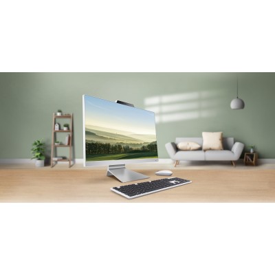 Комп'ютер персональний моноблок ASUS M3702WFAT-WPF0030 27" FHD AG Touch, AMD R5-7520U, 8GB, F1TB, UMA, WiFi, кл+м, Без ОС, білий