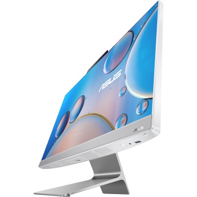 Комп'ютер персональний моноблок ASUS M3702WFAT-WPF0030 27" FHD AG Touch, AMD R5-7520U, 8GB, F1TB, UMA, WiFi, кл+м, Без ОС, білий
