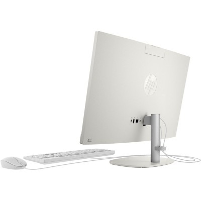 Комп'ютер персональний моноблок HP 240-G10 23.8" FHD IPS AG, Intel i3-N300, 16GB, F512GB, UMA, WiFi, кл+м, 3р, DOS, білий (A1JS6