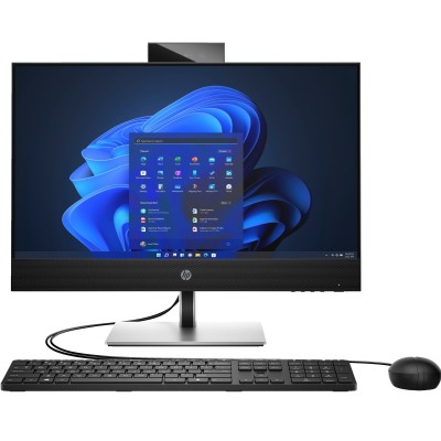 Комп'ютер персональний моноблок HP ProOne 440-G9 23.8" FHD IPS AG, Intel i5-13500T, 16GB, F512GB, UMA, WiFi, кл+м, 3р, Win11P, ч