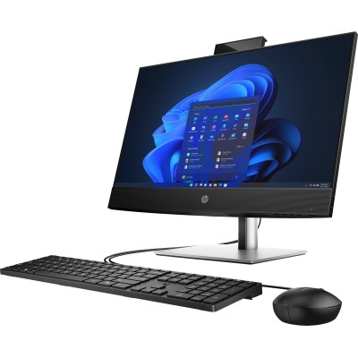 Комп'ютер персональний моноблок HP ProOne 440-G9 23.8" FHD IPS AG, Intel i5-14500T, 16GB, F512GB, UMA, WiFi, кл+м, 3р, DOS, чорн